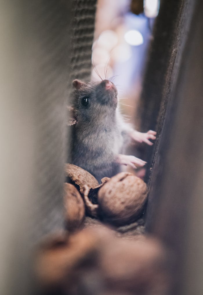 Soft Focus of Mice through Walls